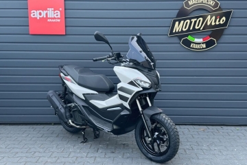 NOWY 2026, APRILIA SR GT 125, Transport, Kat.B, Moto Mio Kraków