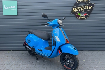 Vespa GTS 125 SUPERSPORT Niebieska 2025! Dostępna od ręki! Demo